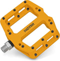 MZYRH Mountain Bike Pedals 9/16" 3 Sealed Bearings Lightweight Non-Slip Nylon Fiber Bicycle Platform Pedals for Road BMX MTB