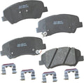 Bendix Premium SBC1593 Ceramic Front Brake Pads for Dodge Attitude 2017-2012, Hyundai Accent 2017-2012, Kia Rio 2017-2012