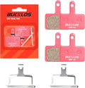 BUCKLOS Bike Disc Brake Pads for TRP Tektro Shimano MT200 Deore Br-M575 M525 M515 T615 T675 M505 M495 M486 M485 Ridstar Q20,Bicycle Disk Brakes Pads for Mountain Bike/Electric Bike/Road/Scooter/Ebike