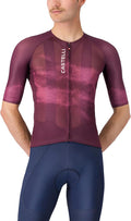 CASTELLI Men’s Climber’s A/C Jersey, Quarter Length Sleeve, Full Zip, Road Cycling & Gravel Biking Jersey with UV Protection