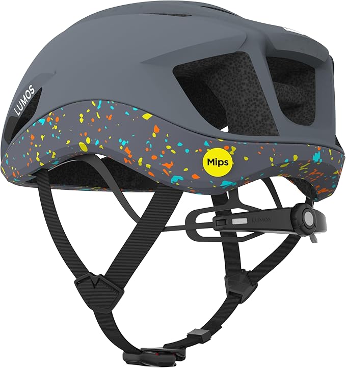 Aero GT Road Bike Helmet with Light | MIPS Lightweight Ventilation | Bicycle Helmets Commuter Cycling for Adults: Men, Women