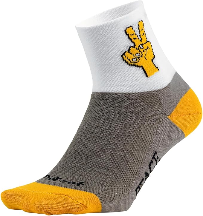 DEFEET | Aireator 3" Patterned Cycling Socks | For Biking, Running, & Everyday Adventures