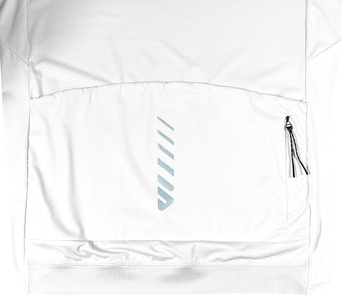 Wulibike Cycling Jersey Men Short Sleeve, Road Bike Shirts 1/4 Zipper with Pockets, Bicycle Clothing Breathable Quick Dry