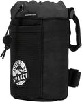 Bike Cup Holder,Bike Stem Bag,Bike Water Bottle Holder,Bike Handlebar Bag,Waterproof Bicycle Frame Bag,Bike Bags for Bicycles,Bike Feed Bag,Bike Snack Bag(black)
