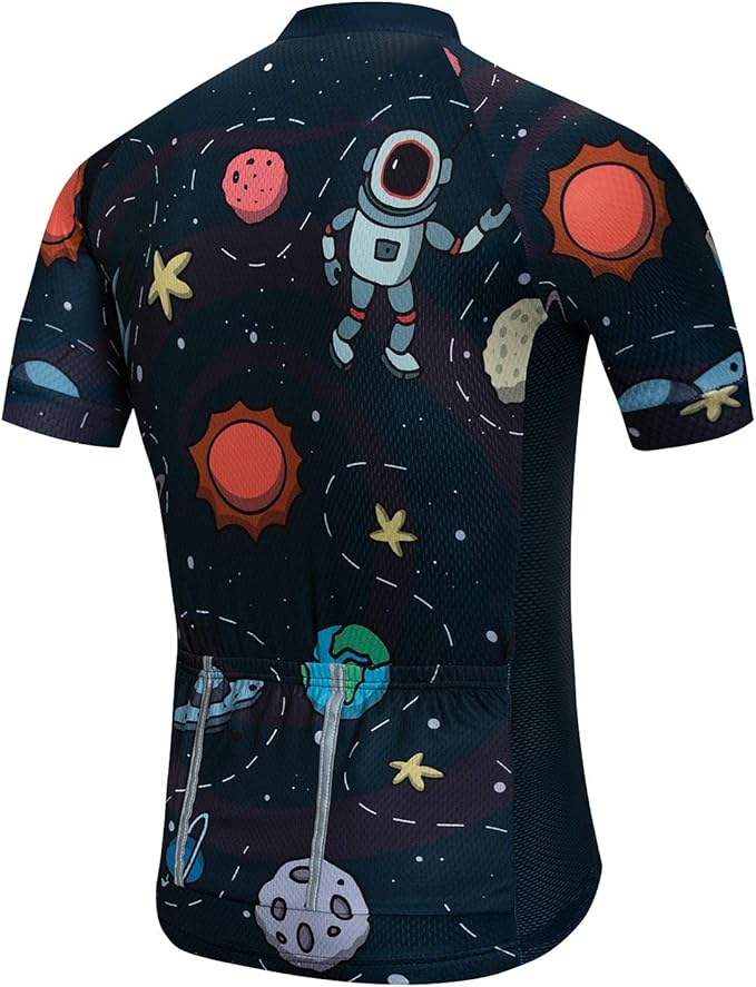 Cycling Jersey Mens Road Bicycle Clothing Summer Short Sleeve Breathable Cycling Tops