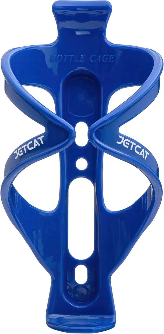 Bike Water Bottle Holder – Bike Cup Holder & Bike Water Bottle Cage for Bicycle, MTB, Mountain, Gravel, Road, eBike | Adult/Kids, Carbon Fiber Biking Accessories Blue