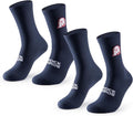 ROCKBROS Aerodynamic Cycling Socks with Wear-resistant Heel, VNS Halloween Series Breathable Athletic Crew Socks, 2 & 3-Pack