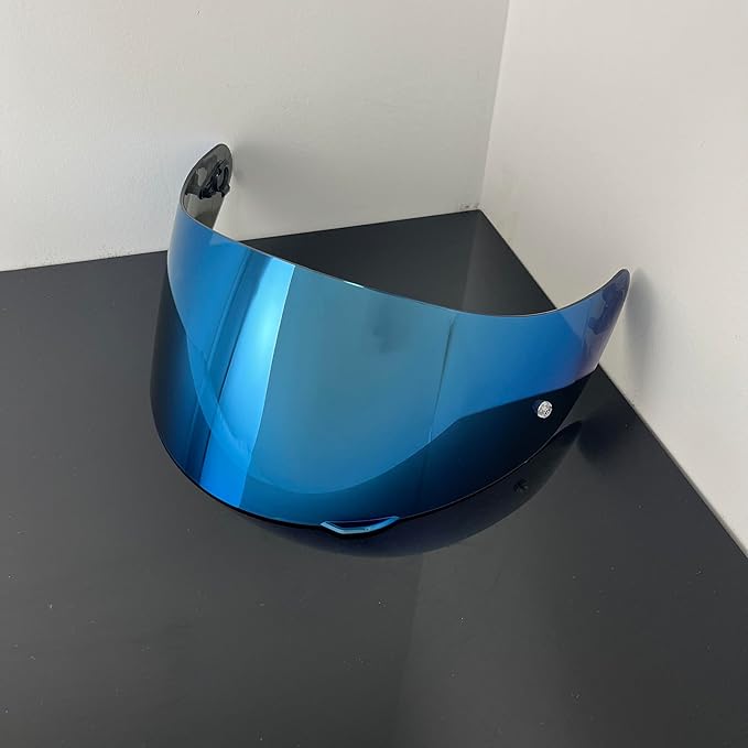 Helmet Visor Replacement,Motorcycle Helmet Face Shield for ILM 902,902L,902BT (Revo Ice Blue-Day Use Only)