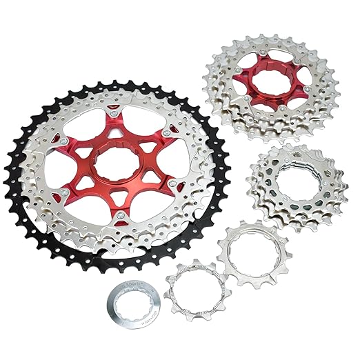 VG Sports 11 Speed MTB Groupset Bike Chain 11-42T Cassette 1x11 Speed Rear Derailleur& Shifter (11S 11-42T Set)