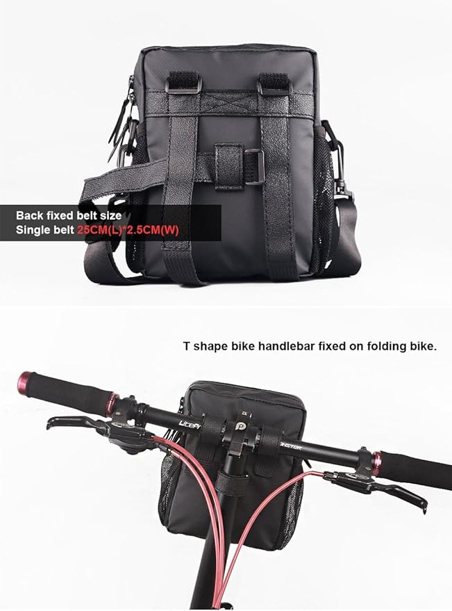 Rhinowalk Bike Handlebar Bag Bike Front Bag Road Bike Bag Bike Frame Bag Bike Basket Bag Bicycle Bag Professional Cycling Accessories-S