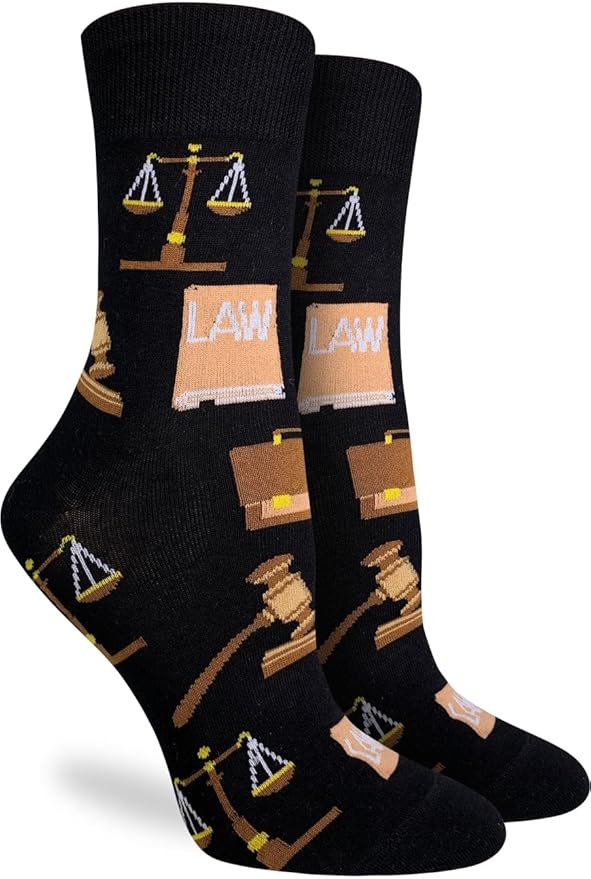 Good Luck Sock Novelty Crew Socks for Adults - For Men, Women and Teens