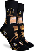 Good Luck Sock Novelty Crew Socks for Adults - For Men, Women and Teens