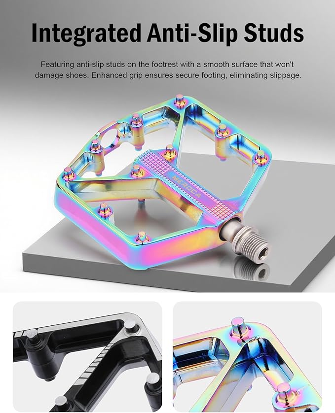 CHADWICK High-Performance Bicycle Pedals – CNC Aluminum Alloy MTB Pedals with Sealed Bearings for Road, Mountain, and BMX Bikes