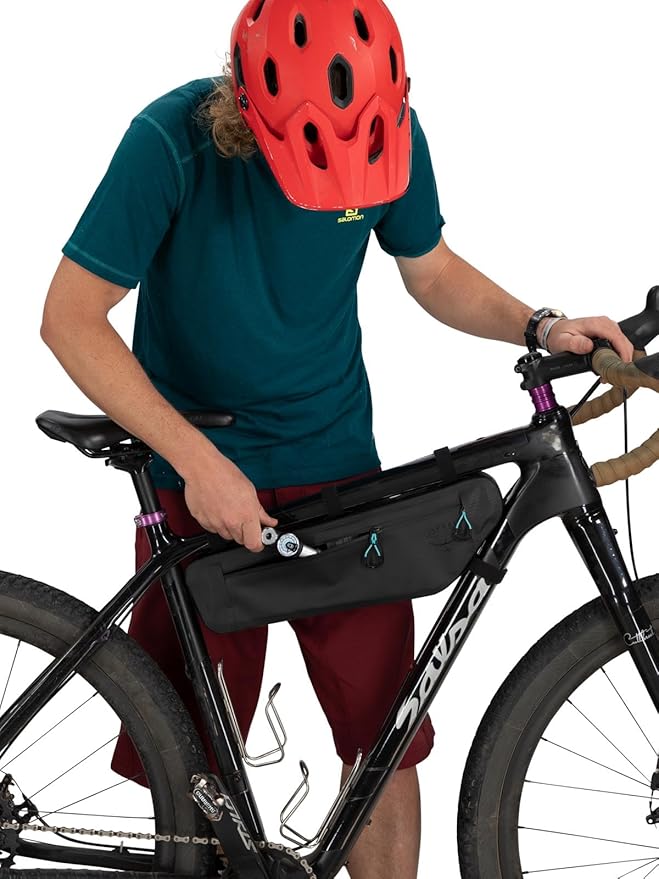 Osprey Escapist Biking Frame Bag for Men and Women, Black, Medium