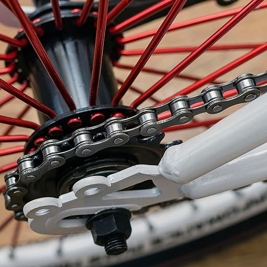 Single Speed Bike Chain, Bicycle Chain 1/2 x 1/8 Inch 114 Links for Single-Speed Bikes