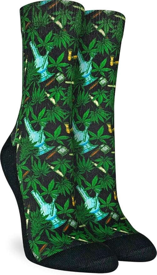 Good Luck Sock Novelty Crew Socks for Adults - For Men, Women and Teens