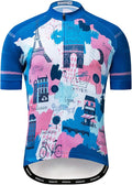 Bike Bicycle Tops Men's Cycling Jerseys Full Zipper MTB Clothing Cycle Clothes
