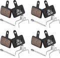 Zacro 2/4 Pairs Bike Brake Pads, Ceramic Bicycle Disc Brake Pads Fit for Tektro Shimano TRP Deore Br-M575 B01s Mt200 M525 M515 T615 T675 M505 M495 M486 M485, Mountain MTB Ebike Brake Pads Replacement