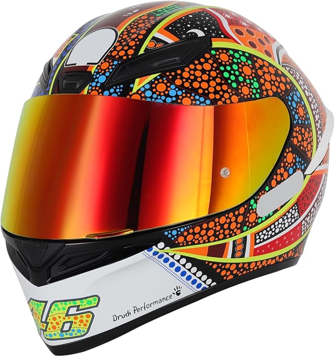 Soman K1 Helmet Visor Replacements, K1S Tinted Helmet Visor Compatible with K1 K1S K3SV K5 K5S UV Protection (Smoke Revo Red)