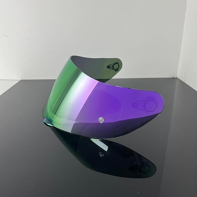 Helmet Visor Replacement,Motorcycle Helmet Face Shield for ILM 902,902L,902BT (Revo Deep Purple-Day Use Only)