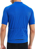 CATENA Men's Cycling Jersey Short Sleeve Shirt Running Top Moisture Wicking Workout Sports T-Shirt