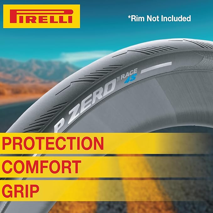 Pirelli P Zero Race 4S 28-622 (700 x 28c) Road Bike Tire for Wet and Cold Performance, TechBelt Construction for a Racing Feel, Extended Mileage for All-Season Cycling