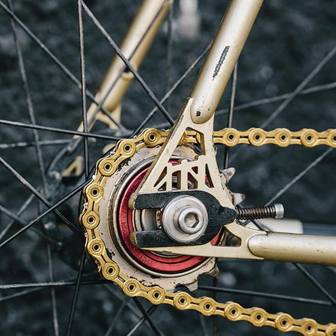 Hycline Bike Chain 6/7/8-Speed,Bicycle Chain 1/2x3/32 Inch,Special Steel for Road Mountain Racing Cycling (116 Links)