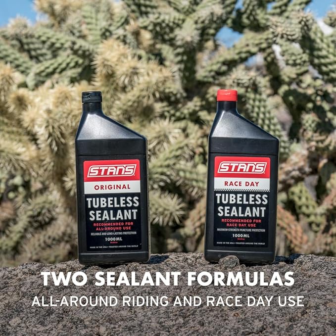 Stan's NoTubes Tire Sealant, Long Lasting Flat Prevention, Ultra Fast Sealing, up to 1/4" punctures, Proactive Tire Repair, for Mountain, Road, Gravel, Cyclocross, and Commuter Bikes