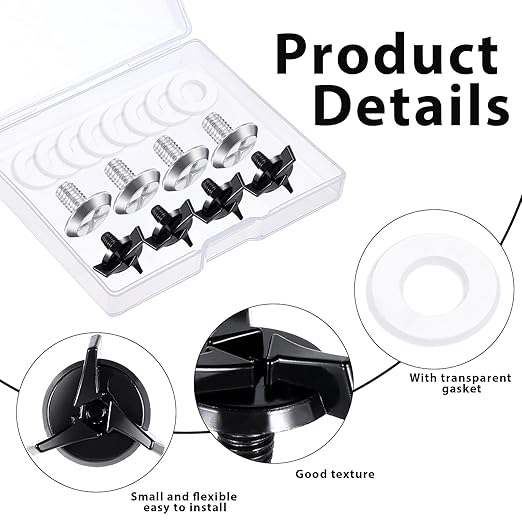 8 Pcs Motorcycle Helmet Visor Screw Helmet Visors Screws with 8 Silicone Washer Replacement Motorcycle Helmet Bolts Hardware Kit for Motorcross Dirt Bike Helmets Accessories