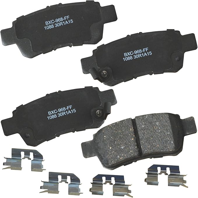 Bendix Premium SBC1088 Ceramic Rear Brake Pads for Honda Odyssey 2010-2005
