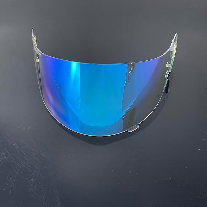 HJ09 Shield for HJC CL-15,CL-16,CL-SP,CL-17,CS-15,CS-R1,CS-R2,CS-R3,FS-10,FS-11,FS-15,FG-15,IS-16,TR1 Helmet Visor (Clear Blue-For Day &Night)