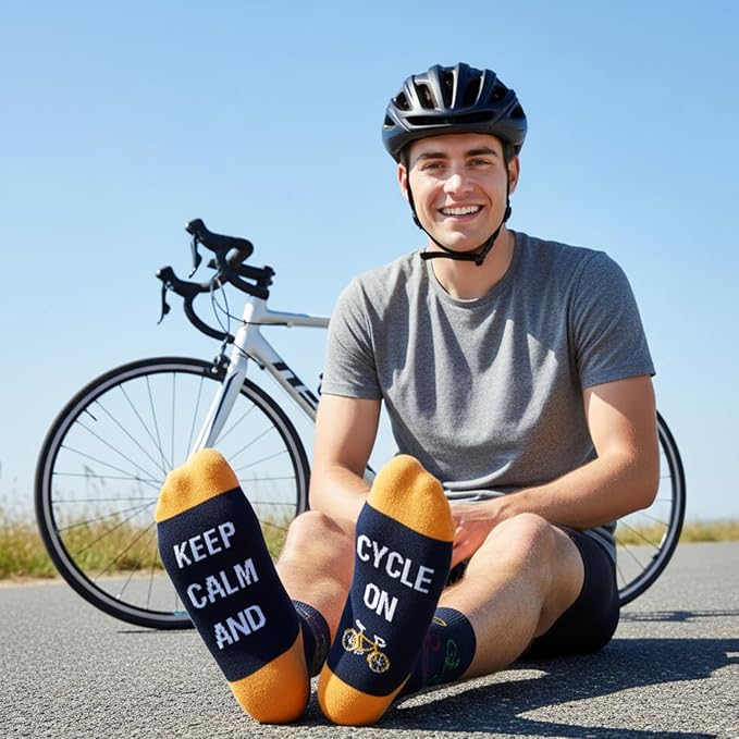 Zmart Sport Gifts for Men - Softball Basketball Volleyball Wrestling Plane Bike Socks