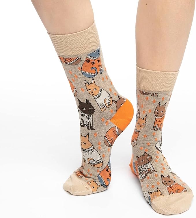 Good Luck Sock Novelty Crew Socks for Adults - For Men, Women and Teens