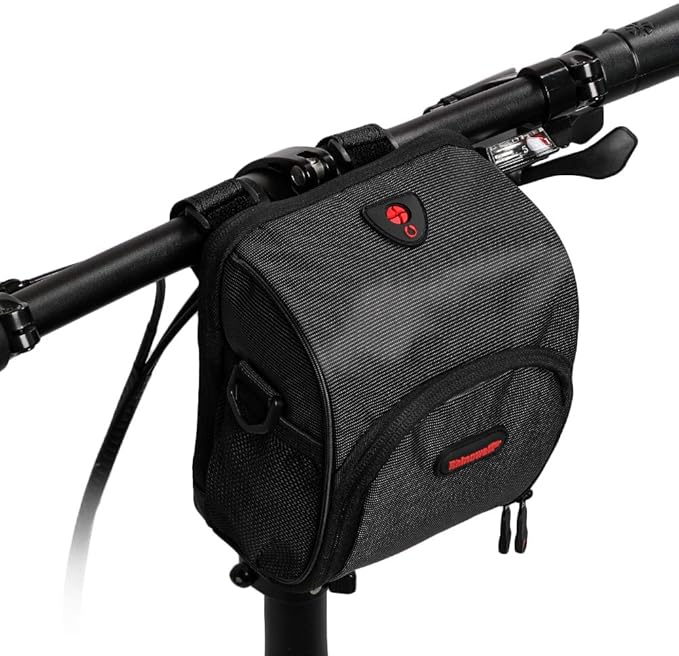 Rhinowalk Bike Handlebar Bag Bike Front Bag Road Bike Bag Bike Frame Bag Bike Basket Bag Bicycle Bag Professional Cycling Accessories-M