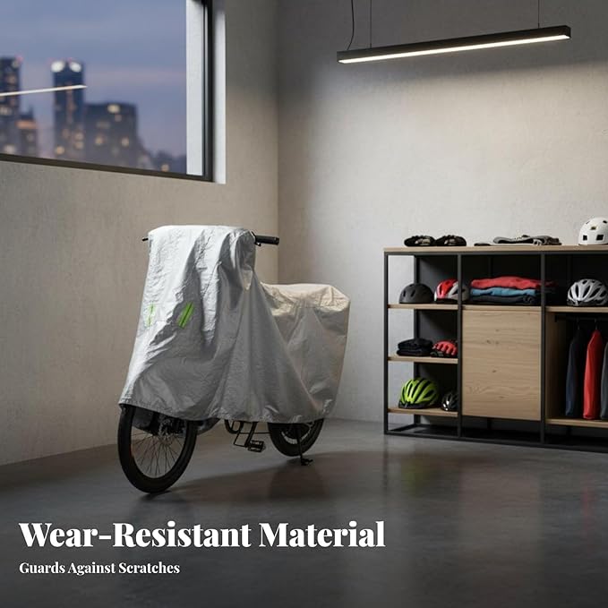 Cycle Cover Resistant Bike Cover Foldable Weather-Resistant Bike Protector for Commuters , 24-26 Inch Thick