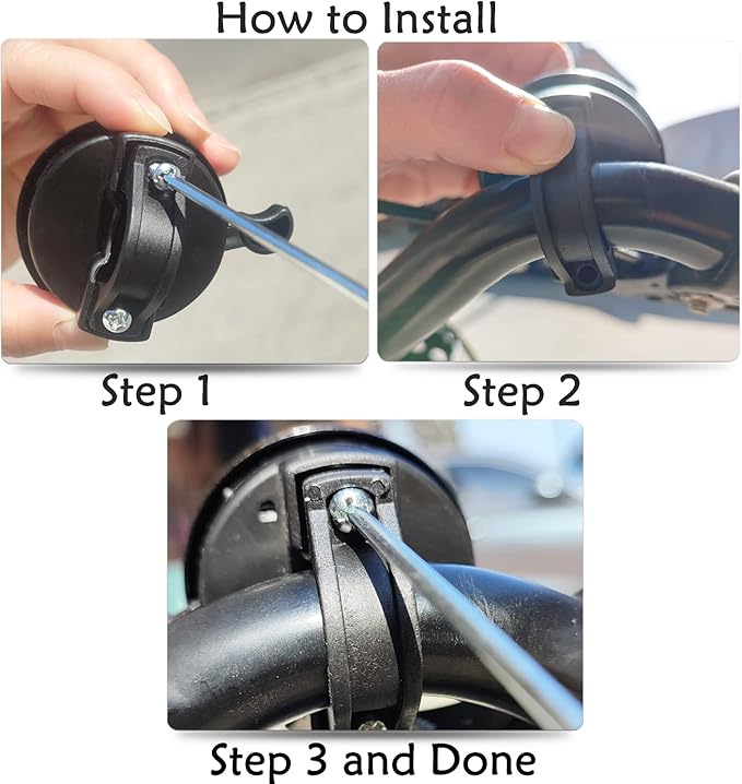 Kids Bike Bell, Cute Handlebar Ring Bell for Boys, Toddlers, Children's Bicycle Accessories for Tricycle, Scooter
