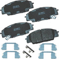 Bendix Premium SBC829 Ceramic Front Brake Pads for Acura CSX 2011-2007, RSX 2006-2002, Honda Civic 2011-2006, S2000 2009-2000