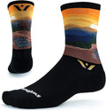Swiftwick VISION IMPRESSION Crew, National Parks/States Edition, Running, Hiking and Cycling Socks