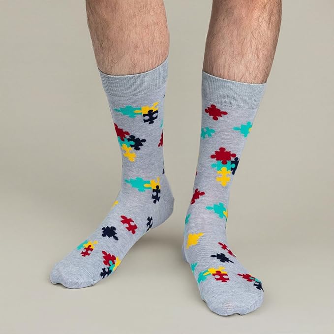 Good Luck Sock Novelty Crew Socks for Adults - For Men, Women and Teens