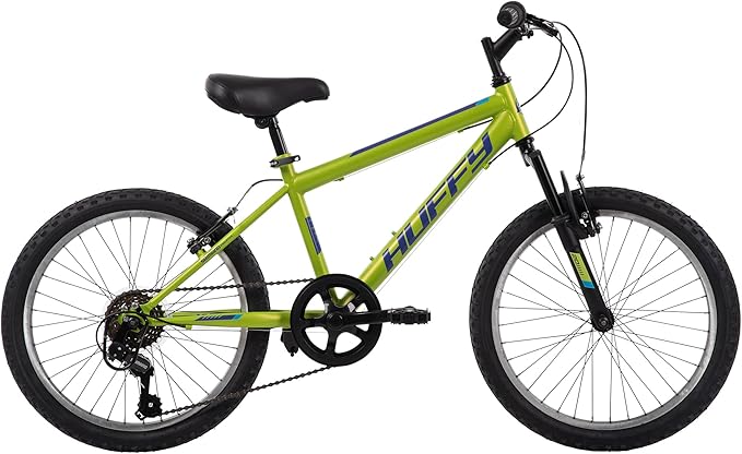 Huffy Stone Mountain Bike for Men and Women, 20”/24”/26”, 6-Speed (20”) or 21-Speed, Front or Dual Suspension (Varies), Multiple Colors, Adjustable Saddle, Shimano Equipped, All-Terrain Tires