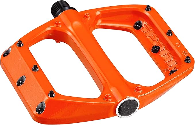 SPANK Spoon DC Pedals. Forged Alloy Body is Shot peened and Anodized for Increased Durability