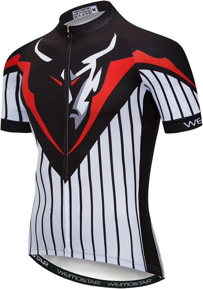 Cycling Jersey Mens Road Bicycle Clothing Summer Short Sleeve Breathable Cycling Tops