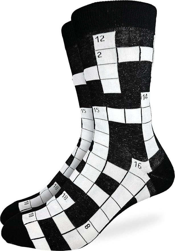 Good Luck Sock Novelty Crew Socks for Adults - For Men, Women and Teens