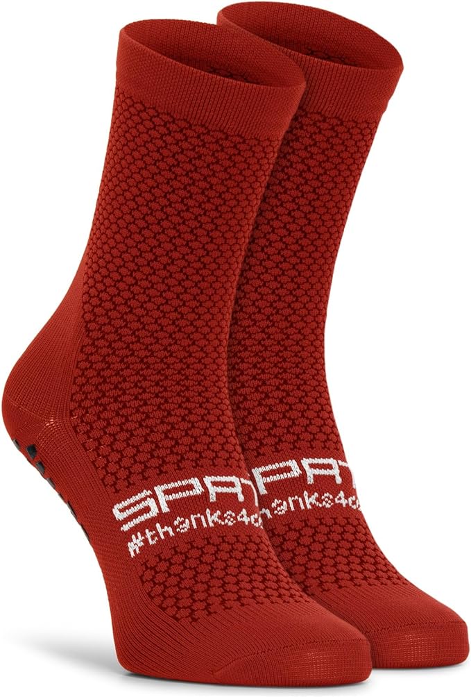SOKZ2 Long Cycling Socks Performance Fit with Silicone Grippers Moisture Wicking Ideal for Road Racing and Training
