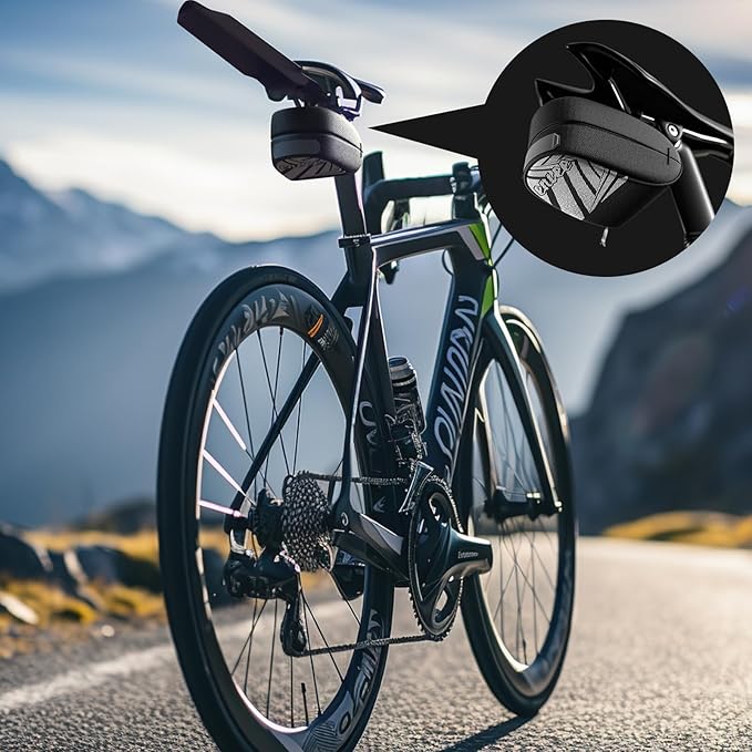 Bike Bicycle Triangle Bag Bike Bag Bicycle Front Frame Bag Bike Accessories Pouch Waterproof Bike Bicycle Frame Front Tube Pouch Bag Bike Storage Bag (Black)