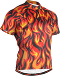Men's Cycling Bike Jersey Short Sleeve Moisture Wicking, Breathable, Quick Dry Biking Shirt with 3 Rear Pockets