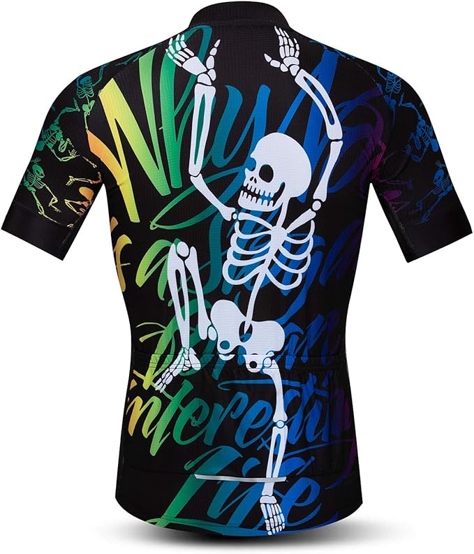 Hotlion Summer Cycling Jersey Men Mountain Bike Jersey Quick Dry Bicycle Shirt Short Sleeve Cycling Clothing