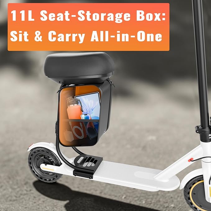 8.5" E Scooter for Adults 19/22 MPH 350/500W Motor 187.2/288.6/441WH Battery, Motorized Scooter Up to 22 Miles Range, Foldable Bearing 265 LBS/APP Control