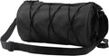 isinwheel Bike Handlebar Bag, 5L Black Waterproof Bicycle Frame Front Bag, Handy Front Bike Bags Handlebar Storage Pouch Pack with Shoulder Strap Mountain Road Bike Barrel Bag for Mountain Road Bikes