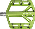 FIFTY-FIFTY Mountain Bike Pedals, Non-Slip and Aluminum Alloy Bicycle Flat Pedals, 9/16" Sealed Bearing, Lightweight and Wide Platform for All Mountain, Enduro, Downhill, E-Bike, MTB
